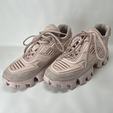 PRADA Cloudbust Thunder Pink Low Top Lace Up ...
