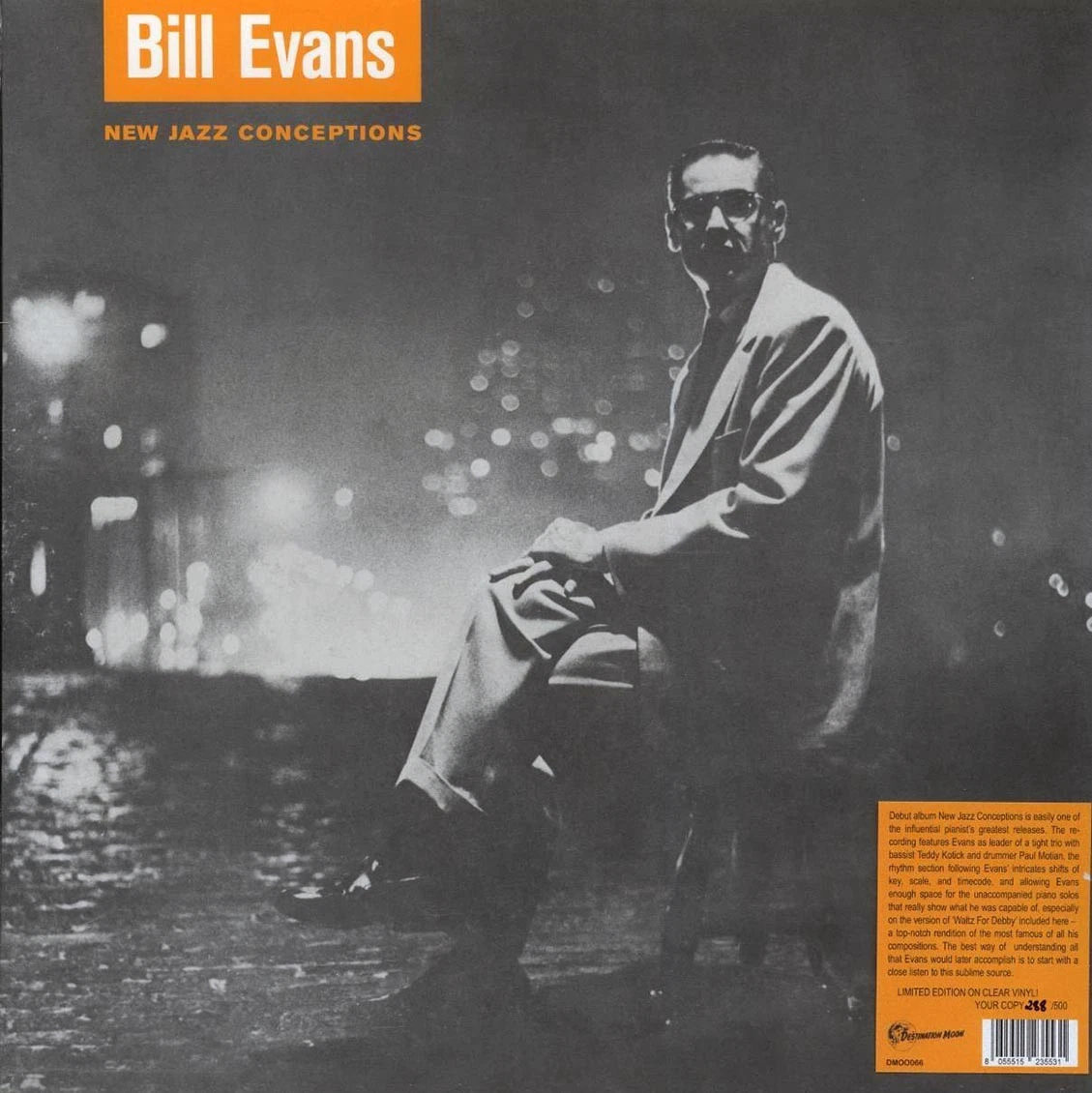 Bill Evans – New Jazz Conceptions Brand New Sealed Clear Coloured Vinyl LP
