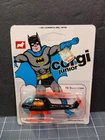 Vintage Corgi Junior #78 Batcopter Batman Diecast Toy MOC 1970s UK Carded