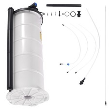 Fluid Extractor Pneumatic/Manual Oil Change Vacuum Pump 1.74Gallon/6.5L