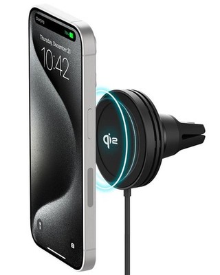 IOTTIE VELIX MAGSAFE QI2 Lüftungshalterung für iPhone 12 13 14 15 (kabellos)