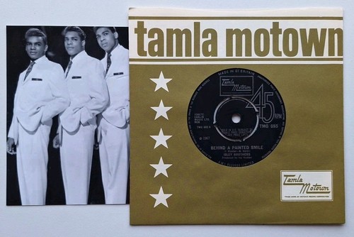 Isley Brothers "Behind a Painted Smile" 1967 TMG 693 Tamla Motown UK 7" Single