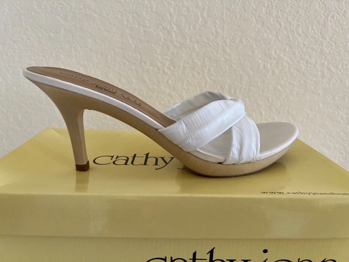 White Platform Pumps By Cathy Jean | eBay