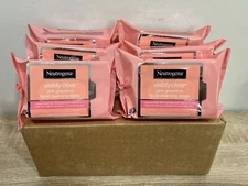 Neutrogena Visibly Clear Pink Grapefruit Face Cleansing Wipes, 6 Pack 25 Ct Each