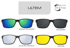 Replacement Clip x Glasses Ultem U-225 54-16 Col. 02 Nero - Replacement Clip