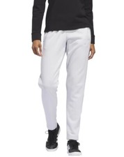 adidas Women  s Relaxed Fit Tapered Legs Fleece Pant Gray Size Medium NWT