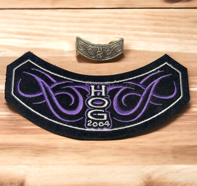 Patch & Pin Harley Davidson Owners Group (HOG) 2004 Jahrespatch - TOP - Sammler
