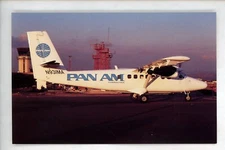 Aviation Airplane Airline postcard Plane Views #PV-005 Pan Am Express Boeing DHC