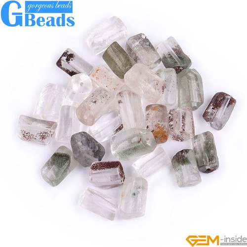 Natural Assorted Gemstone Faceted Tube Column Beads for Jewelry Making 8x12mm - Picture 122 of 192