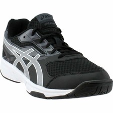 Tênis Asics na quadra Vôlei Tênis Masculino Casual-Preto
