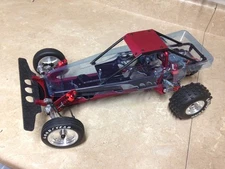 MRP HARRIS SUPER 1600 VINTAGE BODY FOR KYOSHO SCORPION CHASSIS