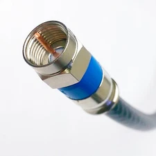 Solid Copper Quad Shield RG-6 Coaxial Cable 3Ghz DIRECTV AT&T APPROVED UL ETL CM