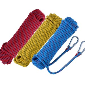 10mm Outdoor Safety Rock Tree Climbing Rappelling Rescue Rope Auxiliary Cord US