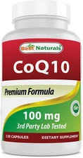 Best Naturals CoQ10 100 mg 120 Capsules