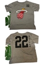 NBA MIAMI HEAT Jimmy Butler 22 MVP T SHIRT Youth Kids XS 4/5