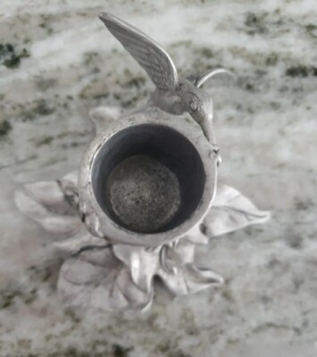 Vintage 1990 Seagull Pewter Canada Etain Zinn Hummingbird