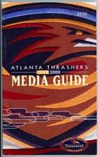 1999-2000 Atlanta Thrashers 1st First Year Inaugural Season Media Guide