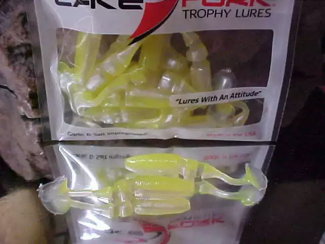 Lake fork boot tail baby shad top