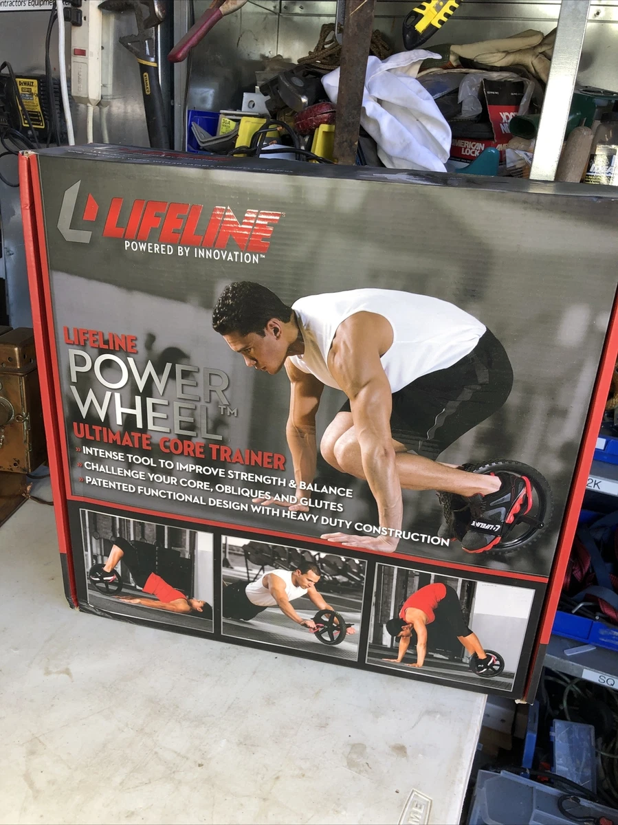 Lifeline USA Power Wheel Core Workout Exercise Equipment NEW eBay