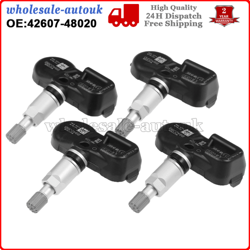 4PCS Tire Pressure Monitor Sensor TPMS for Lexus LC RX Hybrid XLE 42607-48020 - Picture 5 of 12