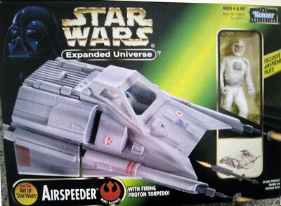 Star Wars Expanded Universe Air Speeder Kenner 1997 New In Box.