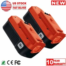 2Pack 18V for Black and Decker HPB18 18Volt  Battery HPB18-OPE Replacement