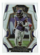 ANDREW BOOTH JR. #166 2022 PANINI SELECT VIKINGS RC SILVER