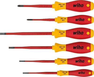Schraubendreher-Satz VDE 6tlg. slimFix PH Wiha