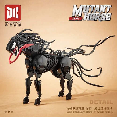 Venom The Last Dance Mutant Horse 998 Piece Building Brick Set Unboxed