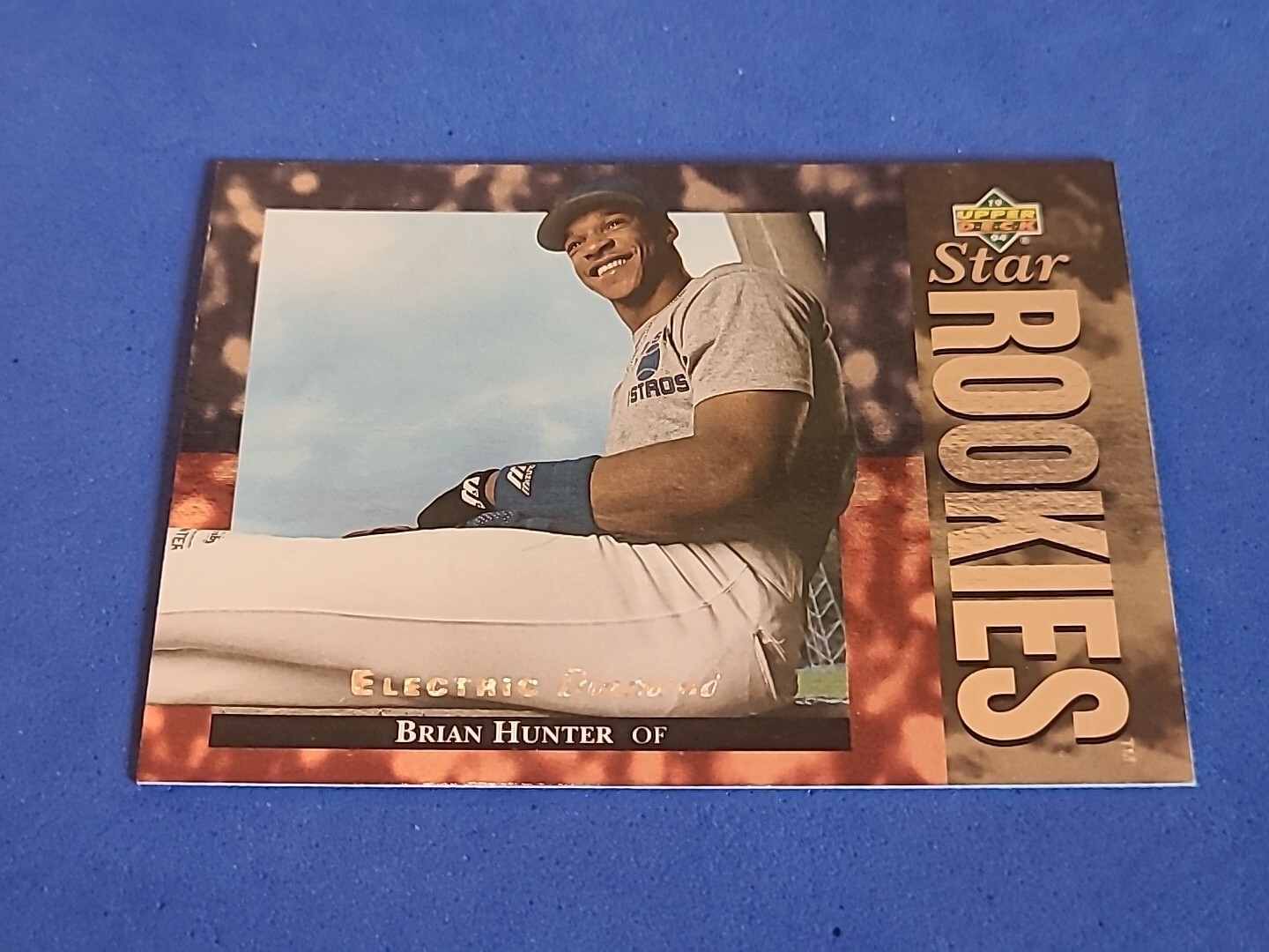 1994 Brian Hunter Upper Deck #16 Star Rookies ELECTRIC DIAMOND 