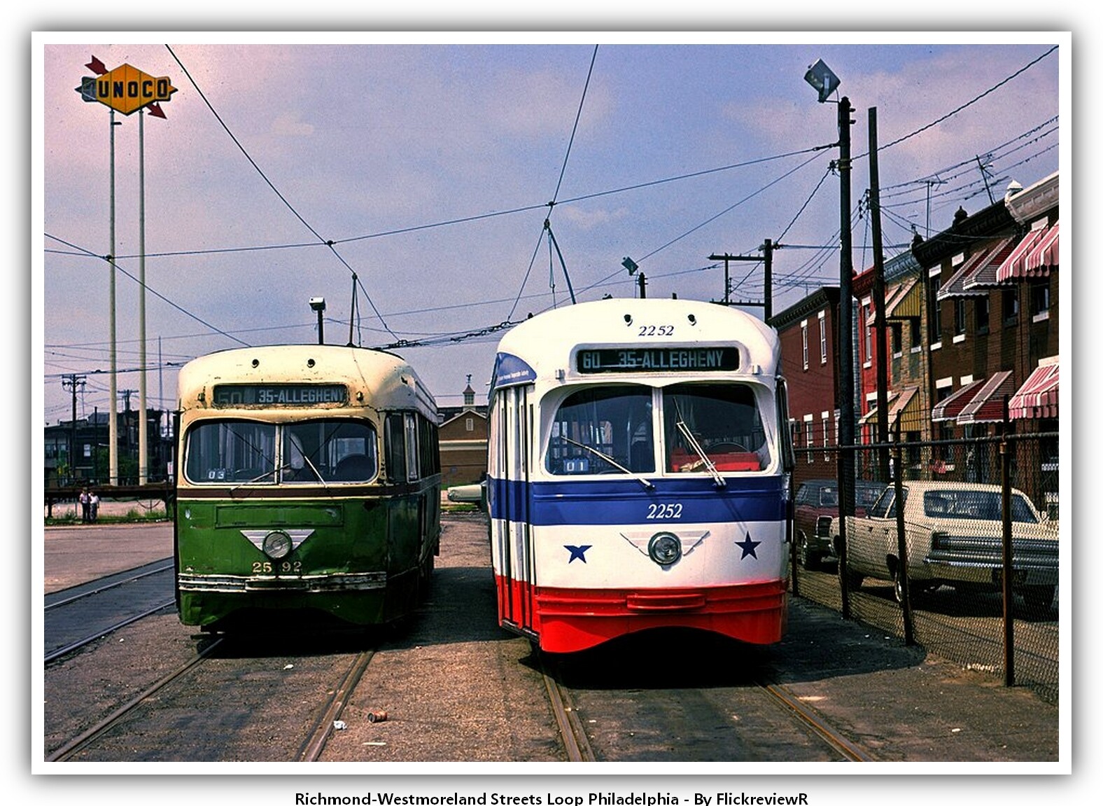 RichmondWestmoreland Streets Loop Philadelphia Railway Postcard eBay