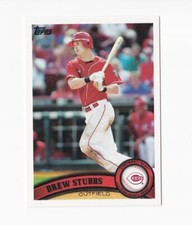 2011 Topps #349 Drew Stubbs Cincinnati Reds