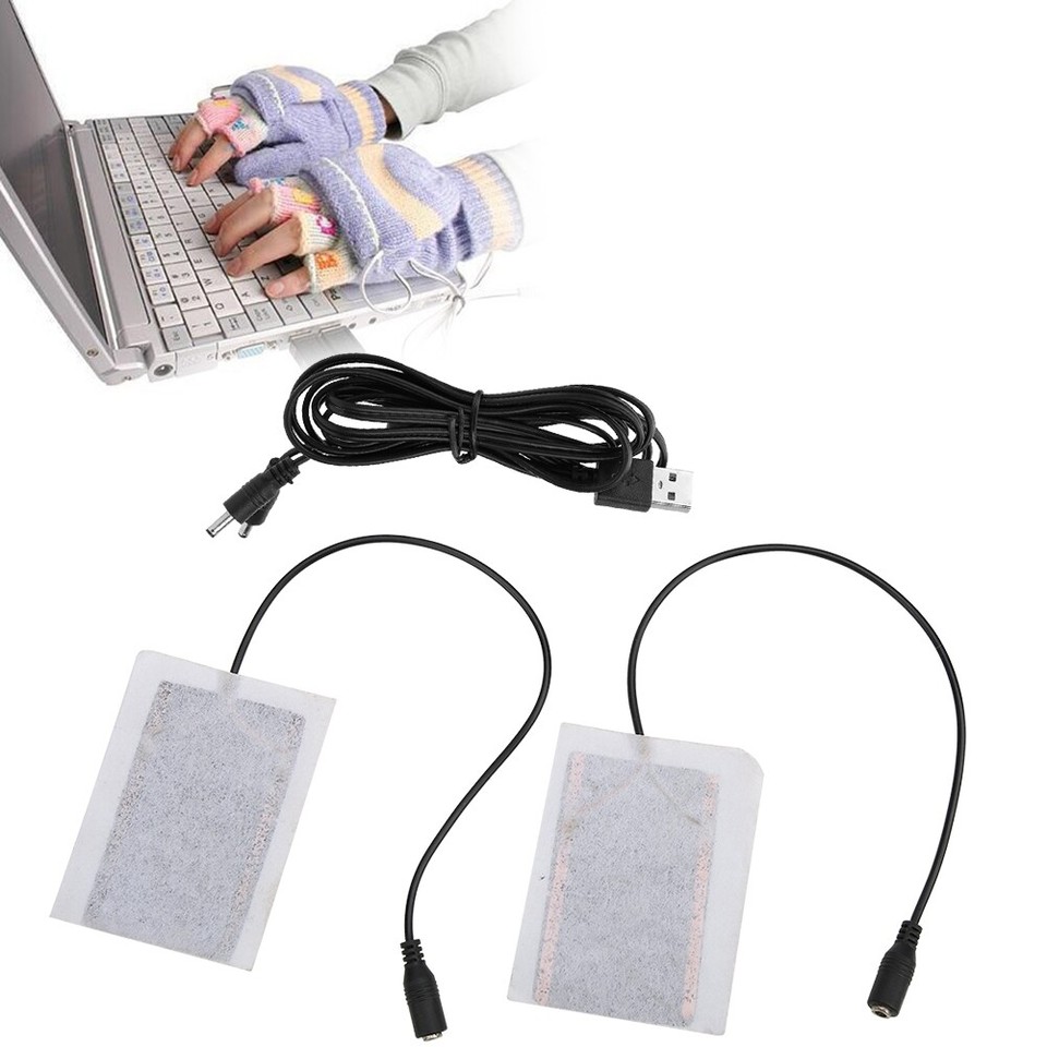 Portable 5V Carbon Fiber Heating Pad Hand Warmer USB Electric Fever
