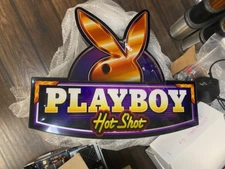 PLAYBOY HOT SHOT SLOT MACHINE TOPPER NEW