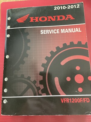 HONDA SERVICE MANUAL OEM VFR1200F/FD 2010-2012 61MGE02 | eBay