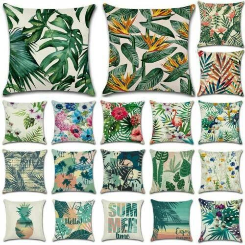 Green Linen Blend Decorative Cushions & Pillows