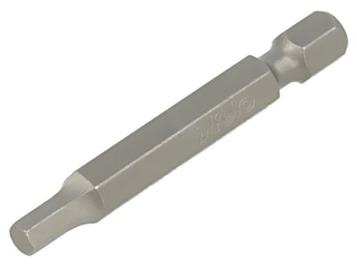 034 405 10 Bit Sechskant HEX 4mm L. ges: 50mm Befestigung: 1/4'' (E6,3 mm) FELO