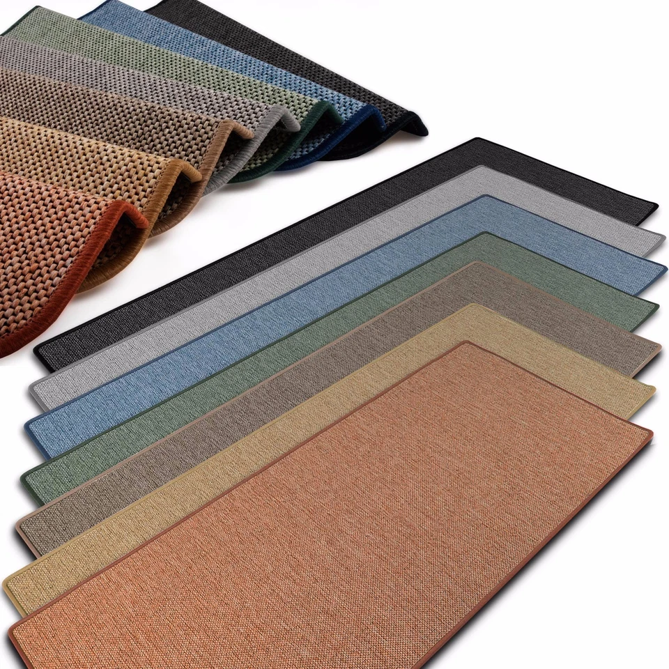 Teppichläufer Sabang Sisaloptik Läufer Teppich Sisal Meterware auch Stufenmatten - Bild 2 von 4