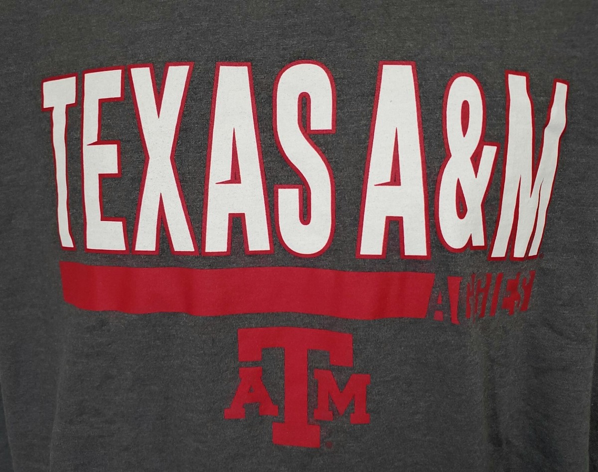 Mens Profile Varsity Texas A&M Aggies Big & Tall NCAA Long Sleeve
