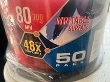 TDK 50 Pack CD-R 700MB 80 Min 48x New/Sealed.