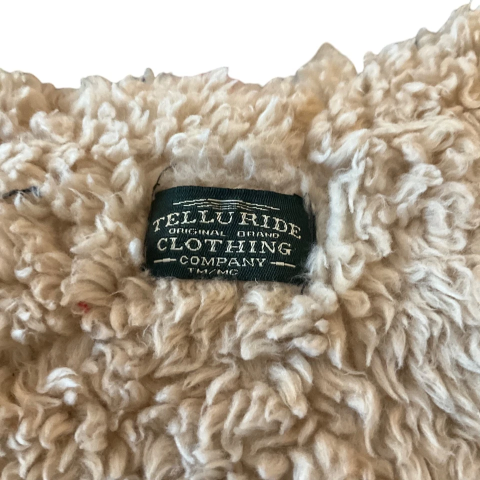 Red & Black Plaid Dog Coat XXL Telluride Sherpa-Lined Wool blend Warm Outerwear - Image 2 of 4