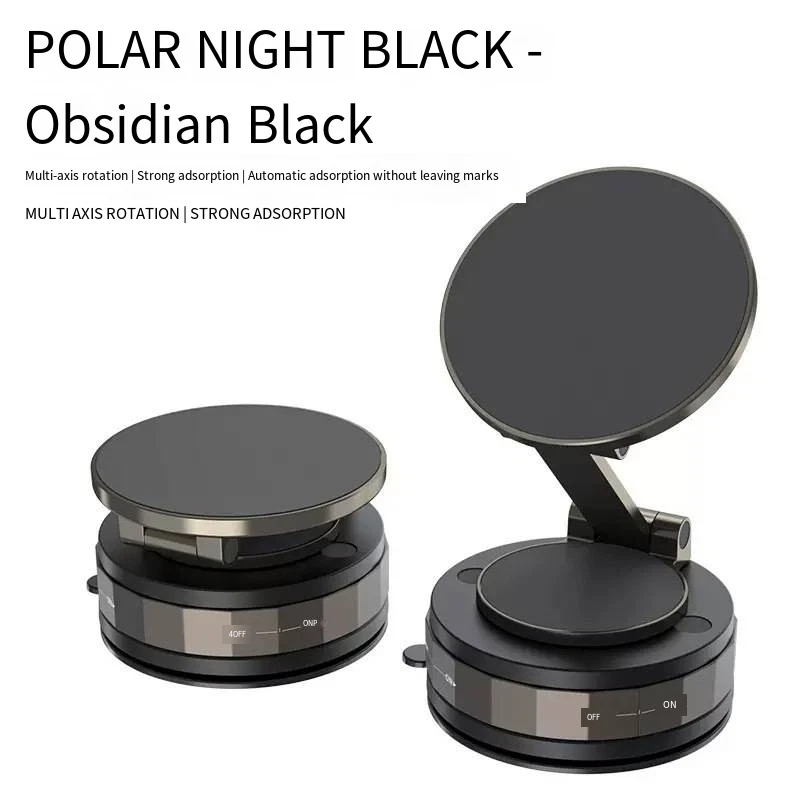 2Pcs Vacuum Magnetic Suction 2025 functional car central Control Phone Stand - Image 4 of 4