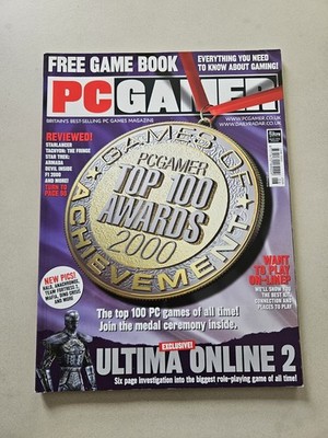 PC Gamer Magazine UK June 2000 Issue 83 Top Awards Vintage Retro Gaming Zone