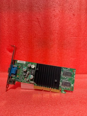 Nvidia GeForce4 MX 420 64MB AGP Video Card Dell 5H175 VGA S-Video Vintage GPU