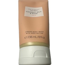 COCONUT MILK ROSE Victoria's Secret 8 Oz 236 ml Cream Body Wash Shea Butter