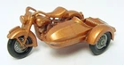 1962 LESNEY MATCHBOX HARLEY DAVIDSON MOTORCYCLE & SIDECAR NO. 66 DIECAST