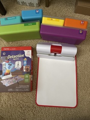 Osmo iPad Learning System Bundle   Base + Multiple Games (Great Condition)