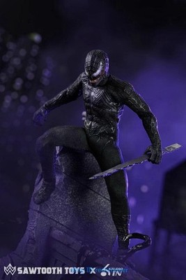 SAWTOOTH TOYS 1/12 アクションフィギュア STM-20251 SAWTOOTH TOYS Symbiote Venom 1/12 Male Action Figure Model