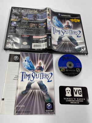 Gamecube - Time Splitters 2 Nintendo Gamecube Complete #2962
