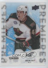 2010-11 Upper Deck Ice 124/999 Justin Falk #74 0i5j